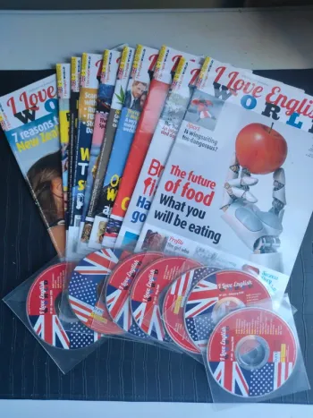 1 an d'abonnement i love english world janvier à décembre 2018 + cadeau