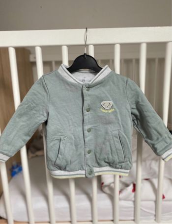 Veste sergent major réversible 12 mois