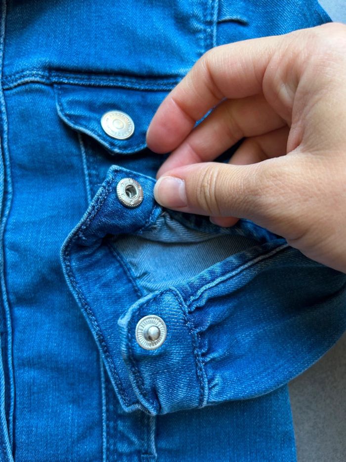 Veste en jeans bébé fille TAO - photo numéro 6