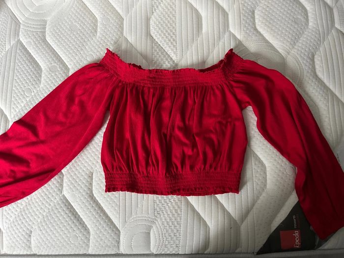 Blouse épaules dénudées