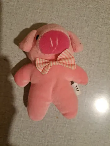 Peluche Cochon Rose Mignon - 14 cm
