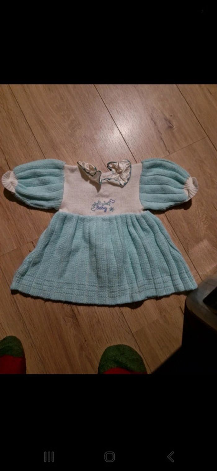 Robe bébé 3 mois vintage joli joli baby made in France