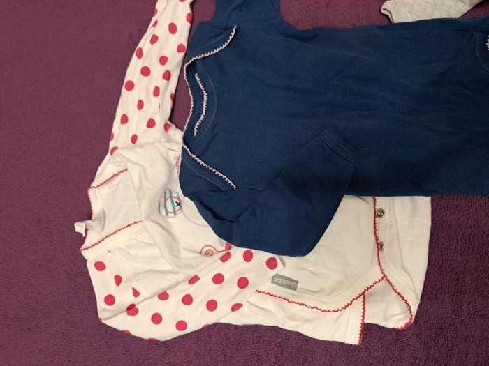 Lot body bébé fille 6 mois - photo numéro 5