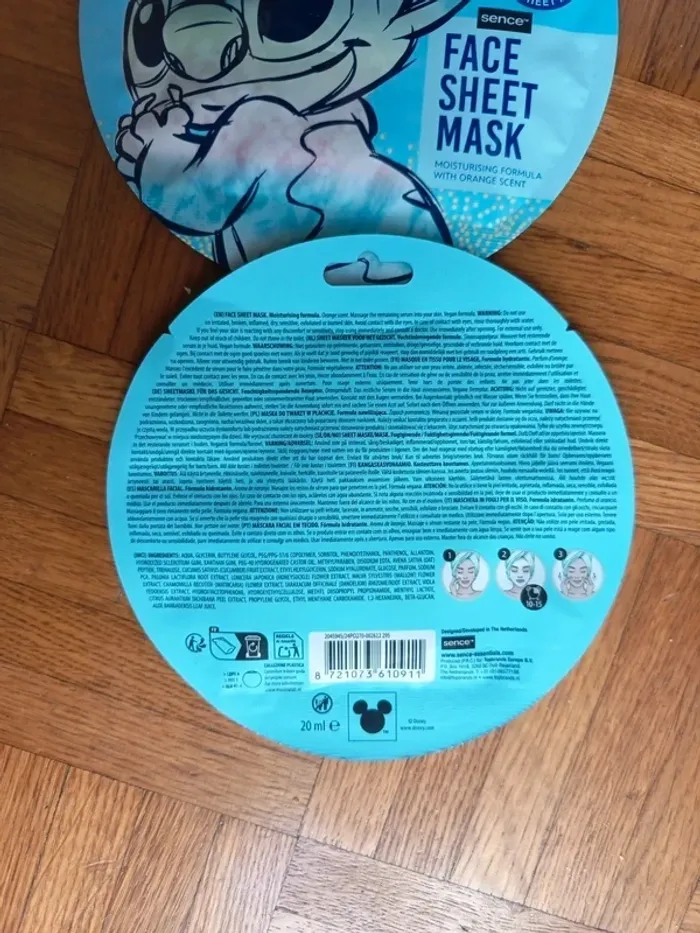 Lot de 2 Masque stitch disney neuf - photo numéro 3