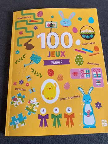 Livre 100 jeux paques