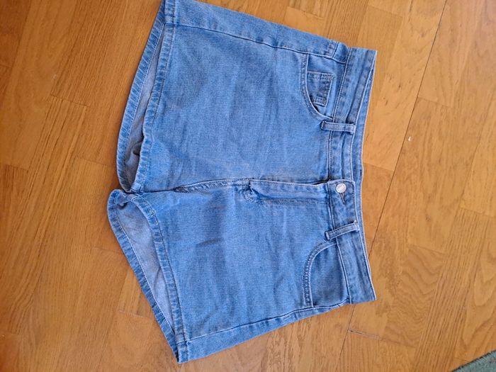 Short en jean taille haute Shein - photo numéro 2