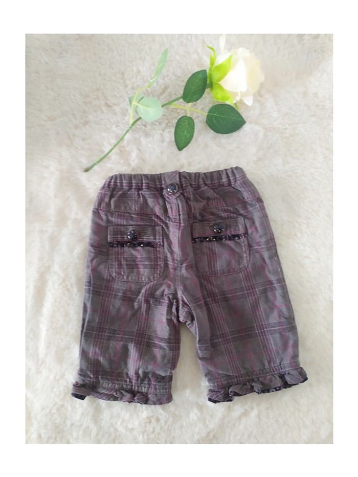 Pantalon à carreaux bébé fille 3 mois Sergent Major - photo numéro 3