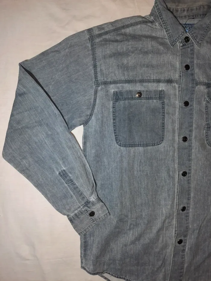 Chemise en jean introspect - photo numéro 3
