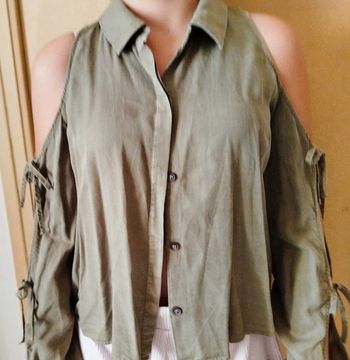 Chemise kaki Zara xs