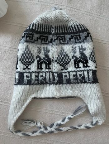 Authentique bonnet péruviens