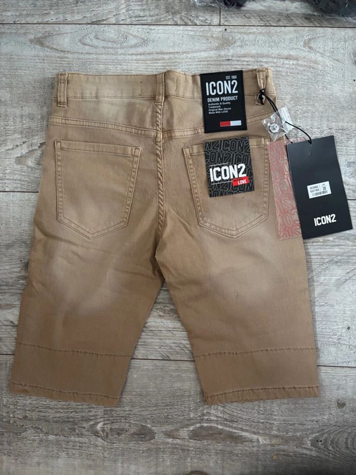 Bermudas beige icon2 - photo numéro 2