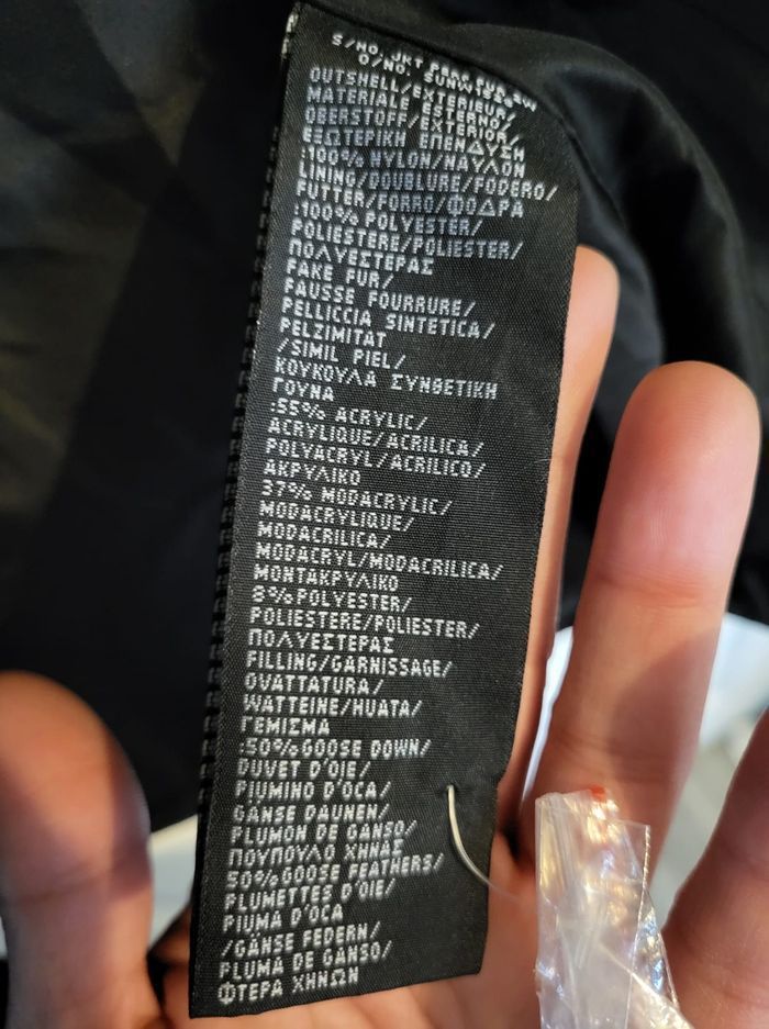 Doudoune mi-longue Schott Down taille que comme neuve - photo numéro 8