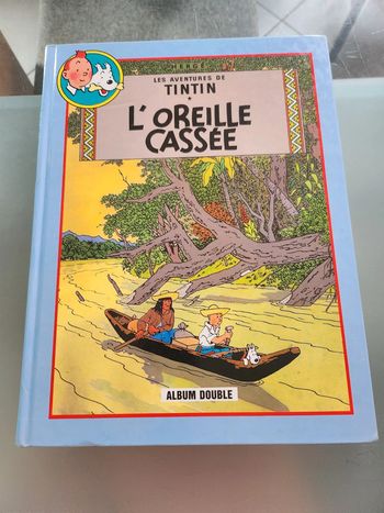 Album double Tintin L'oreille Cassée et Coke en stock