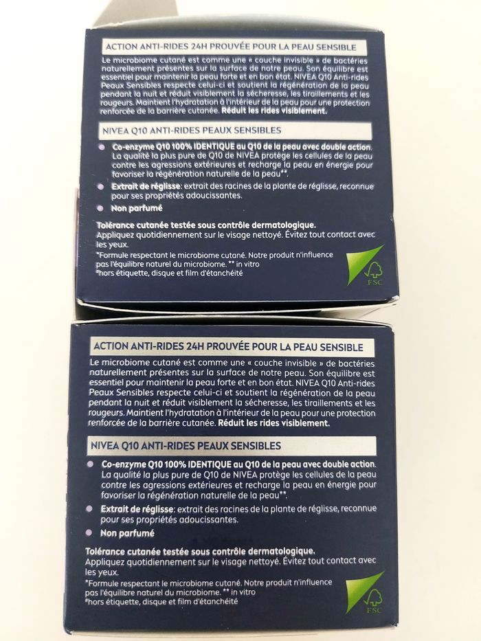 2 boîtes Nivea crème nuit antirides - photo numéro 2