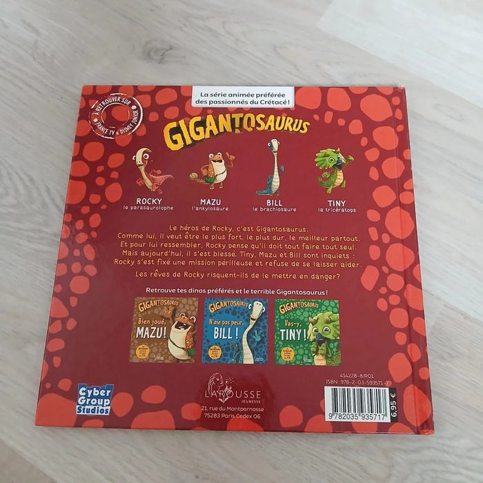 Livre Gigantosaurus - photo numéro 3