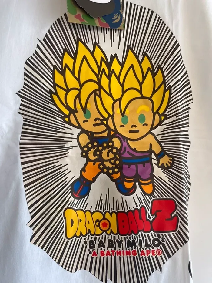 T shirt Bape Dragon Ball Z - photo numéro 2