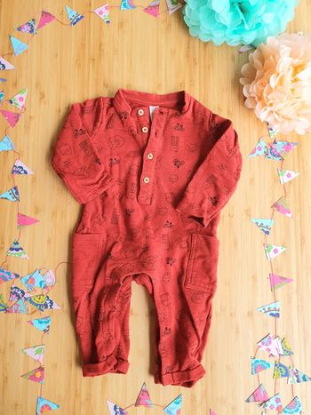 Pyjama grenouillère surpyjama Orchestra 6 mois