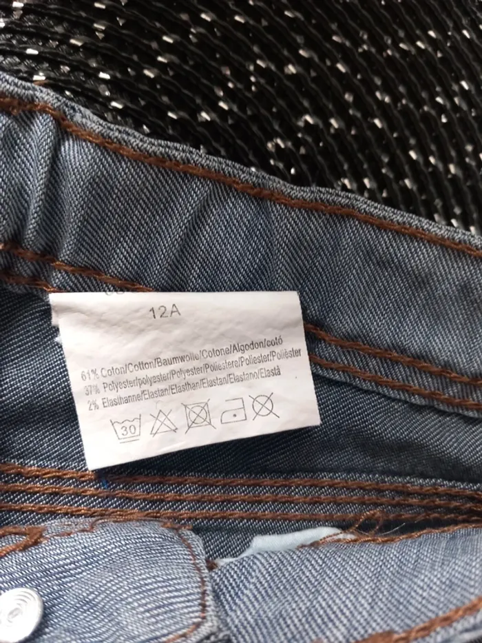 Short en jean léger – Caprice de Fille – 12 ans - photo numéro 2