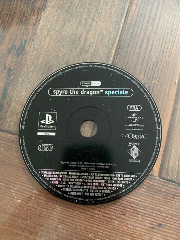 Sony PlayStation 1/PS1 - Spyro The Dragon Speciale - En Loose -