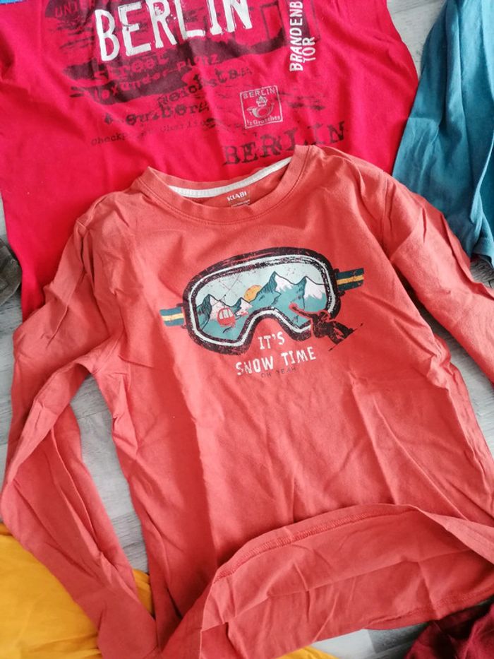 Lot 9 hauts thee shirt et manches longues T 10 ans 🧒🏻 - photo numéro 7