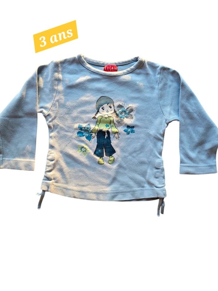 Maillot manche longue 3 ans "Tissaia"