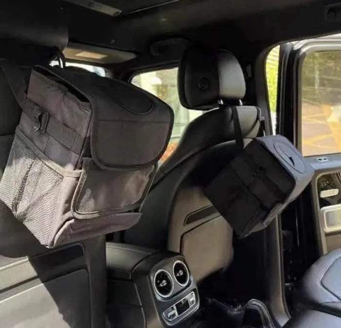 Lot de 2 Poubelles de Voiture Cintog – Auto Trash Bin 2-Pack Neuf - photo numéro 7