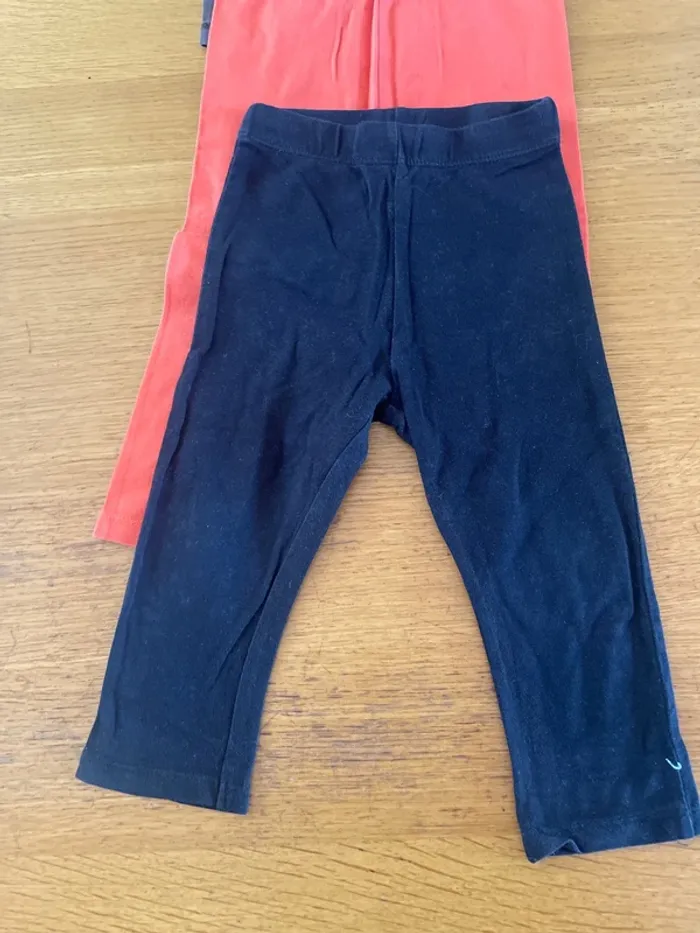 Lot 4 legging fille 18 mois - photo numéro 2