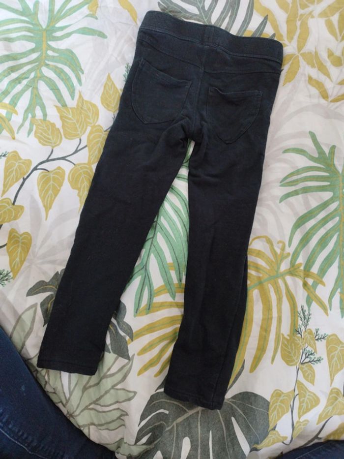 Pantalon noir élastique 4 ans Kiabi - photo numéro 3