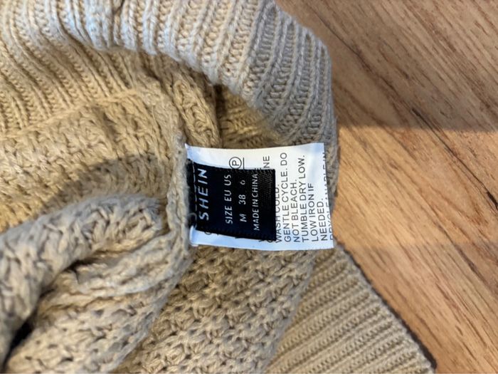 Pull beige SHEIN taille M - photo numéro 2