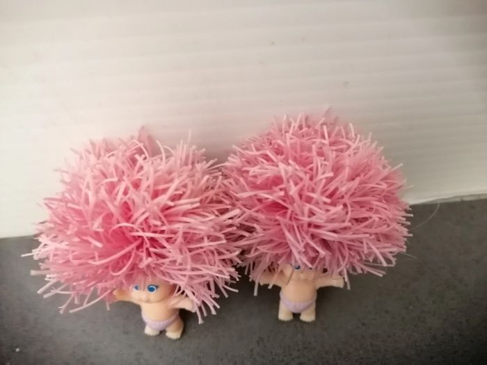 vintage 2 mini figurines kooshie - photo numéro 2