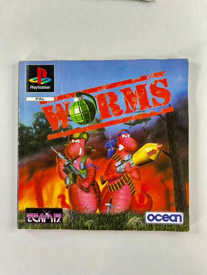 Jeu PS1 : Worms - complet avec notice - photo numéro 6