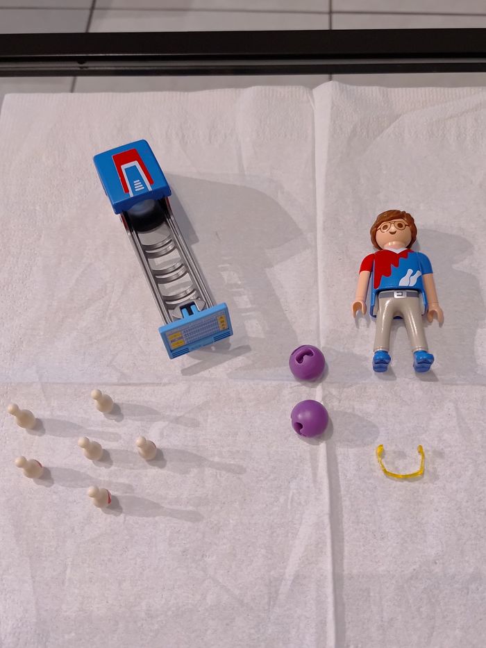 Joueur de bowling. Playmobil n°9440