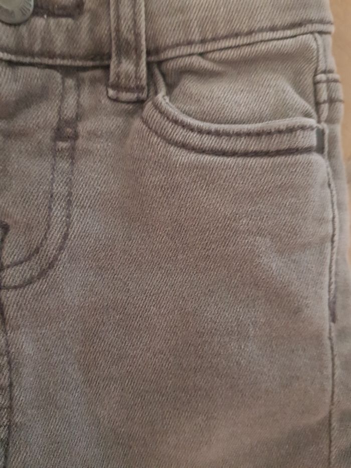 Jean bébé gris slim – 6 mois – Gémo - photo numéro 3