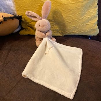 Doudou  de secours lapin baby nat
