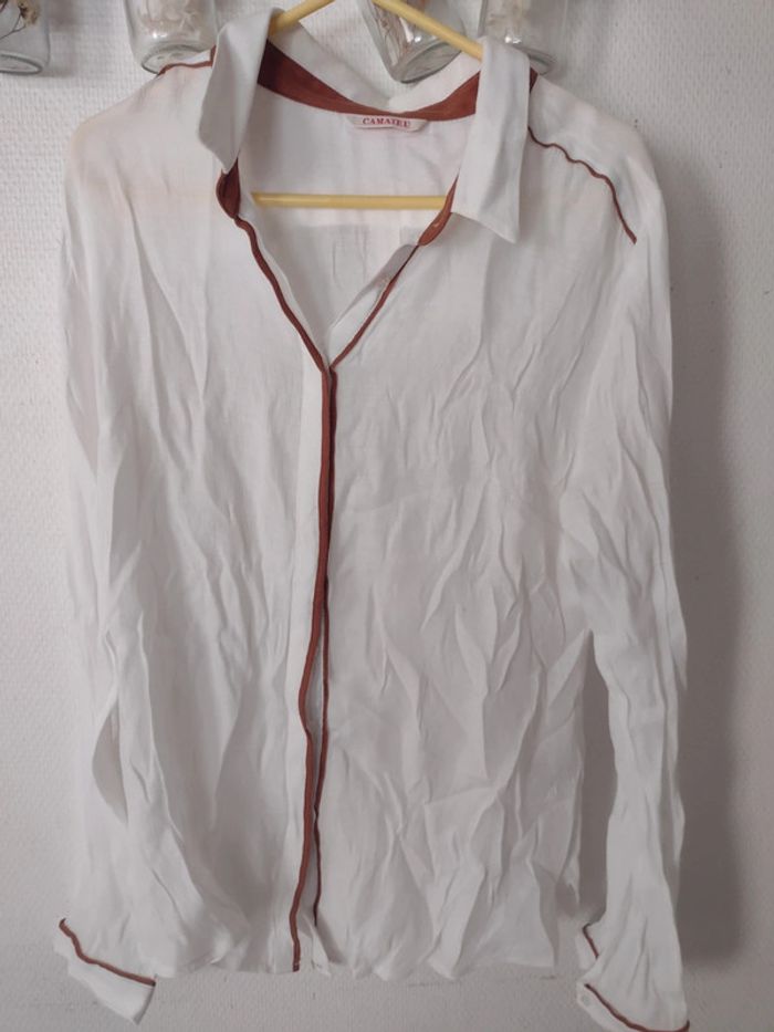Chemise fluide femme taille 42 xl camaïeu
