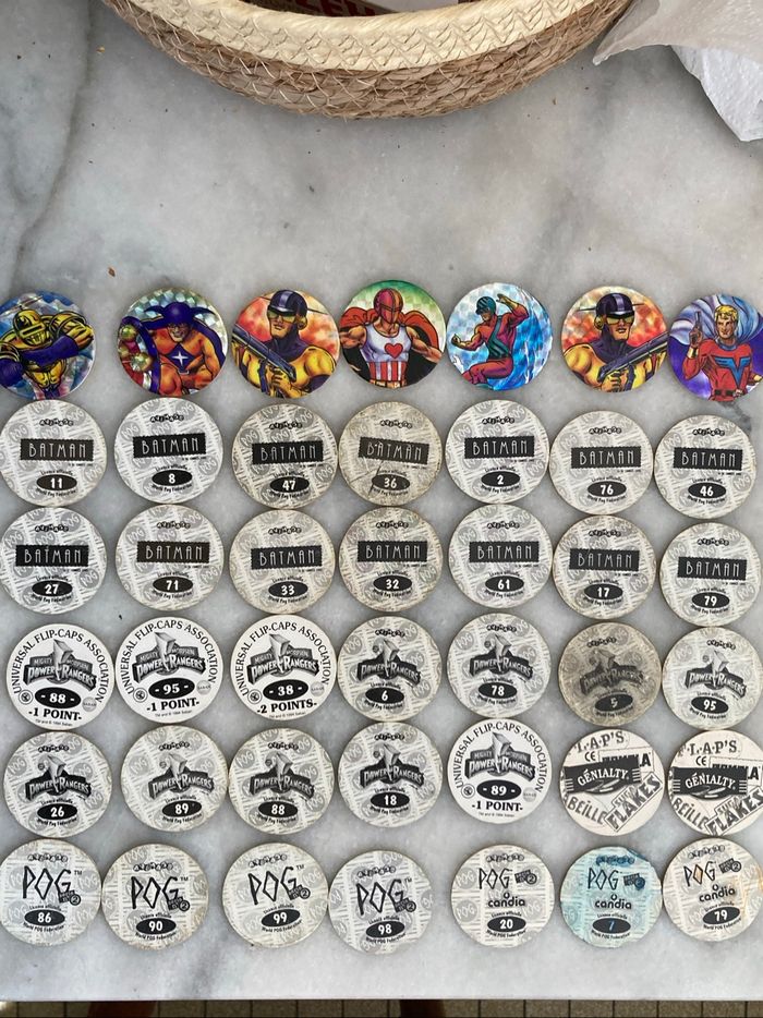 Lot pog vintage
