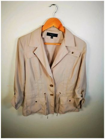C34 veste gris Un jour ailleurs 42