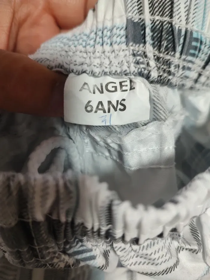Short angel garçon taille 6 ans - photo numéro 3