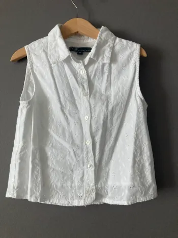 TQF Collection petite chemise sans manches 8 ans
