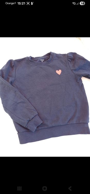 Sweat fille taille 10 ans