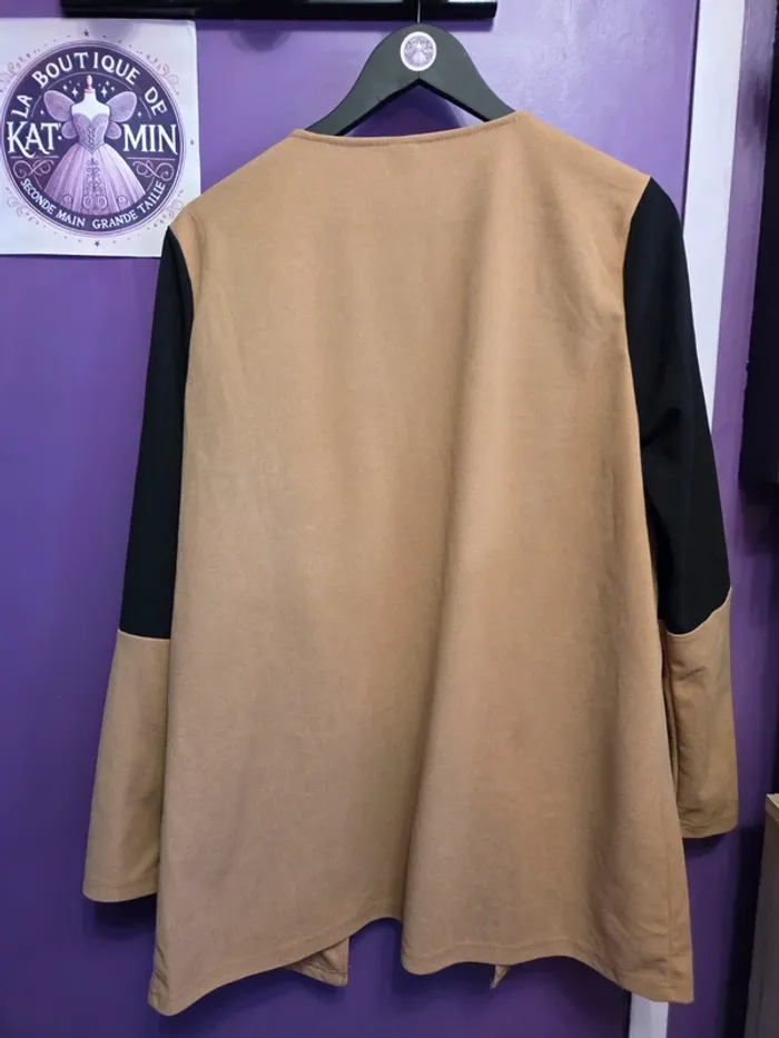 Veste légère bicolore Shein – T44 - photo numéro 4