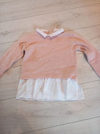 Pull chemise 6/7 ans