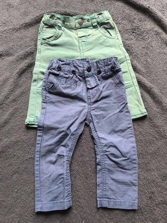Lot de 2 pantalons 6-9 mois