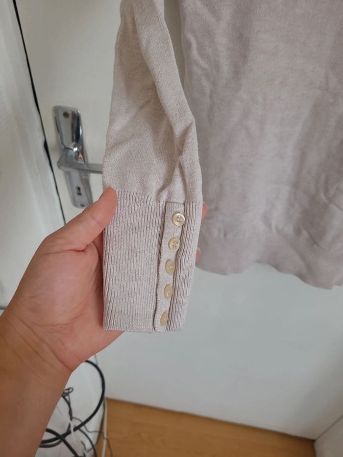 Pull beige - photo numéro 3
