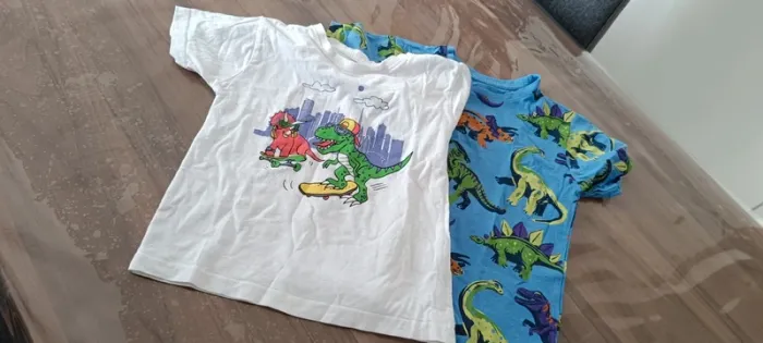 Lot t-shirts Dino 4A Primark