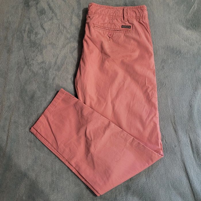 Pantalon Chino Femme - Demi Hoc - Dusty Rose đź‘– Tommy Hilfiger - Taille W29 L32