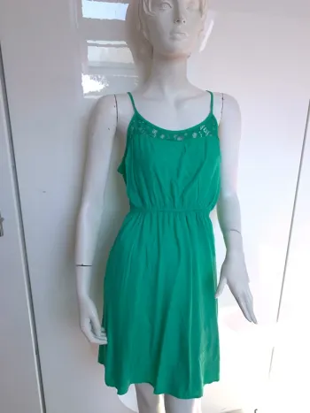 Robe légère verte