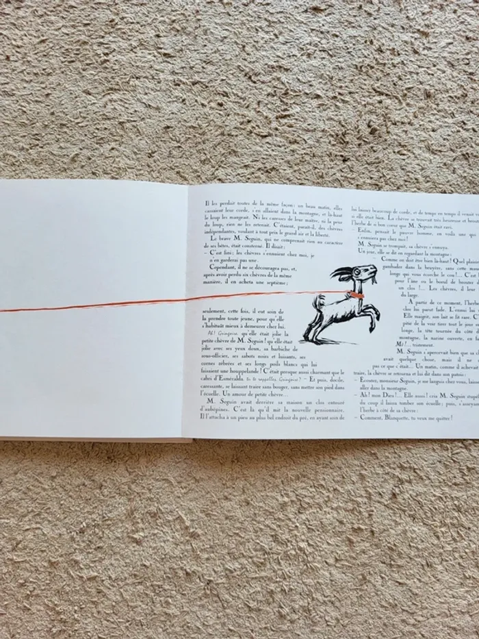 Beau livre pour enfant avec CD "La chèvre de Monsieur Seguin" mis en musique - photo numéro 8