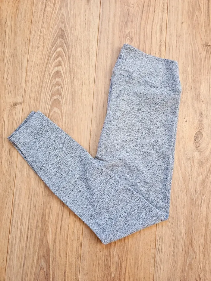 Legging Nobull gris chiné taille M femme neuf - photo numéro 2