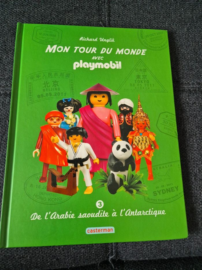 Livre playmobil mon tour du monde